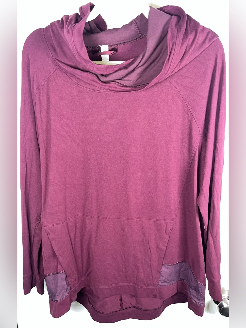 Women’s Lululemon Started Place Oversized Hoodie Garnet Burgundy 10 Rulu SOFT